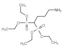 TETRAETHYL(4-AMINOBUTYLIDENE)BISPHOSPHONATE结构式