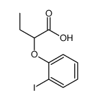 2-(2-iodophenoxy)butanoic acid Structure