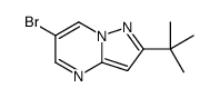 6-bromo-2-tert-butylpyrazolo[1,5-a]pyrimidine Structure