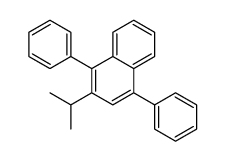 1,4-diphenyl-2-propan-2-ylnaphthalene Structure