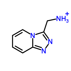 1-[1,2,4]噻唑并[4,3-a]吡啶-3-甲胺结构式