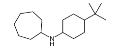 N-(4-tert-butylcyclohexyl)cycloheptanamine结构式