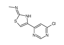 4-(6-CHLOROPYRIMIDIN-4-YL)-N-METHYLTHIAZOL-2-AMINE picture