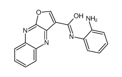 N-(2-aminophenyl)furo[3,2-b]quinoxaline-3-carboxamide Structure