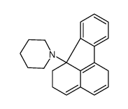 1-(5,6-dihydro-(4H)-fluoranthen-6a-yl)piperidine结构式