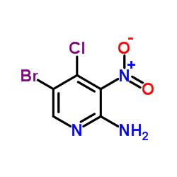 2-氨基-5-溴-4-氯-3-硝基吡啶图片