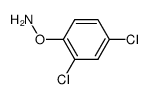 O-(2,4-dichlorophenyl)hydroxylamine Structure