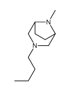 3,8-Diazabicyclo[3.2.1]octane,3-butyl-8-methyl-(6CI,9CI) Structure