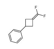 [3-(difluoromethylidene)cyclobutyl]benzene结构式