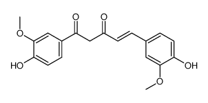 (E)-1,5-bis(4-hydroxy-3-methoxyphenyl)pent-4-ene-1,3-dione Structure