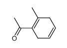 Ketone, methyl 2-methyl-1,4-cyclohexadien-1-yl (6CI) structure