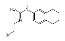 1-(2-bromoethyl)-3-(5,6,7,8-tetrahydronaphthalen-2-yl)urea Structure