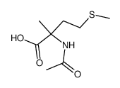 Isovaline,N-acetyl-4-(methylthio)- (9CI)结构式