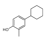 4-cyclohexyl-2-methylphenol structure