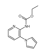 carbethoxyamino-2 (pyrrolyl-1)-3 pyridine Structure