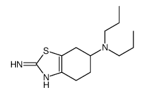 6-N,6-N-dipropyl-4,5,6,7-tetrahydro-1,3-benzothiazole-2,6-diamine结构式