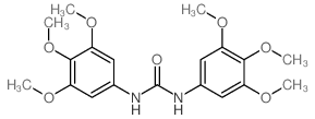 Urea,N,N'-bis(3,4,5-trimethoxyphenyl)- structure