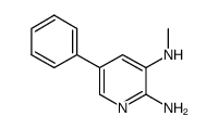 2-AMINO-3-METHYLAMINO-5-PHENYLPYRIDINE Structure