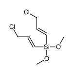 bis(3-chloroprop-1-enyl)-dimethoxysilane Structure