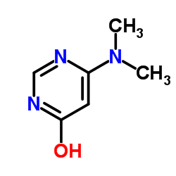 4(1H)-Pyrimidinone, 6-(dimethylamino)- (9CI) structure