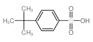Benzenesulfonic acid,4-(1,1-dimethylethyl)-结构式