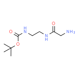 tert-butyl2-(2-aminoacetamido)ethylcarbamate structure