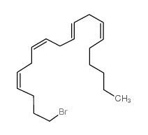 4Z,7Z,10Z,13Z-NONADECATETRAENYL BROMIDE Structure