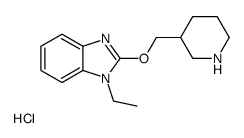 1-Ethyl-2-(piperidin-3-ylmethoxy)-1H-benzoimidazole hydrochloride picture