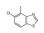 5-Chloro-4-methyl-1,3-benzothiazole Structure