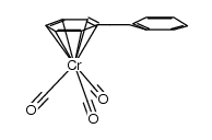 (trans-stilbene)tricarbonylchromium结构式