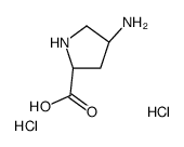 (4R)-4-Amino-D-proline dihydrochloride Structure