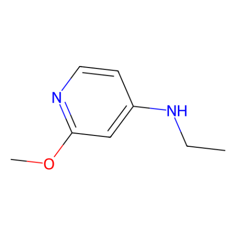 Ethyl-(2-methoxy-pyridin-4-yl)-amine结构式