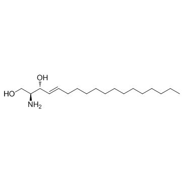 D-erythro-Sphingosine structure