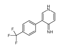 3-(4-(trifluoromethyl)phenyl)pyridin-4-amine结构式