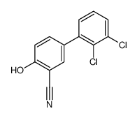 5-(2,3-dichlorophenyl)-2-hydroxybenzonitrile Structure