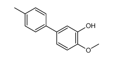 2-methoxy-5-(4-methylphenyl)phenol Structure