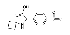 7-[4-(Methylsulfonyl)phenyl]-5,8-diazaspiro[3.4]octan-6-one picture