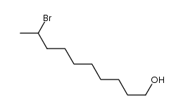 9-bromodecanol Structure
