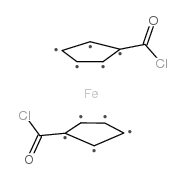 Chlorocarbonyl ferrocene Structure