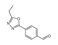 4-(5-Ethyl-1,3,4-oxadiazol-2-yl)benzaldehyde结构式