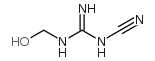 1-cyano-2-(hydroxymethyl)guanidine Structure
