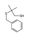 2-benzylsulfanyl-2-methylpropane-1-thiol Structure