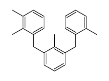 1,2-dimethyl-3-[[2-methyl-3-[(2-methylphenyl)methyl]phenyl]methyl]benzene Structure