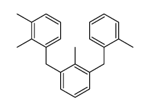 1,2-dimethyl-3-[[2-methyl-3-[(2-methylphenyl)methyl]phenyl]methyl]benzene结构式