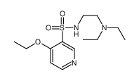 N-[2-(diethylamino)ethyl]-4-ethoxypyridine-3-sulfonamide Structure