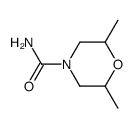 4-Morpholinecarboxamide,2,6-dimethyl-(9CI) Structure