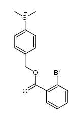 4-(dimethylsilyl)benzyl 2-bromobenzoate Structure