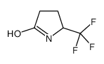5-Trifluoromethyl-pyrrolidin-2-one Structure