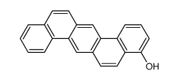 4-hydroxydibenzanthracene结构式