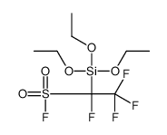 1,2,2,2-tetrafluoro-1-triethoxysilylethanesulfonyl fluoride Structure